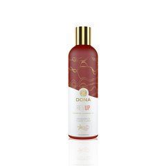 Натуральна масажна олія DONA Rev Up &ndash; Mandarin & Ylang YIang (120 мл) з ефірними оліями SO2621 фото