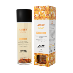 Масажна олія EXSENS Amber Jojoba (гармонізує, з бурштином) 100мл, натуральна SO2369 фото