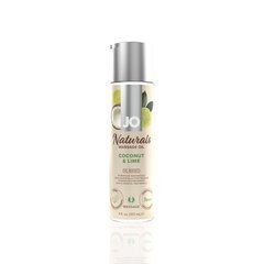 Масажна олія System JO &ndash; Naturals Massage Oil &ndash; Coconut & Lime з натуральними ефірними оліями (120 м SO6164 фото
