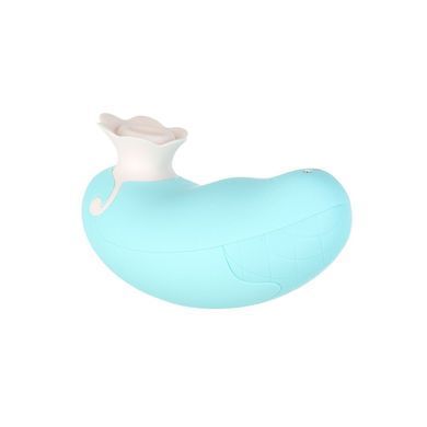 Роскошный вакуумный клиторальный стимулятор Pillow Talk - Dreamy Teal с кристаллом Swarovski SO5569 фото