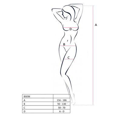 Бодистокинг BS036 red PBS036R фото