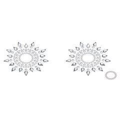Пэстис из кристаллов Petits Joujoux Gloria set of 2 - Silver, украшение на грудь SO3134 фото