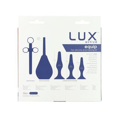 Набір анальних іграшок для новачків Lux Active &ndash; Equip &ndash; Silicone Anal Training Kit SO5570 фото