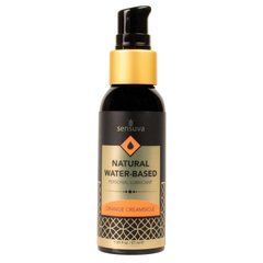 Змазка на водній основі Sensuva Natural WaterBased Orange Creamsicle (57мл) без гліцерину та парабен SO3533 фото