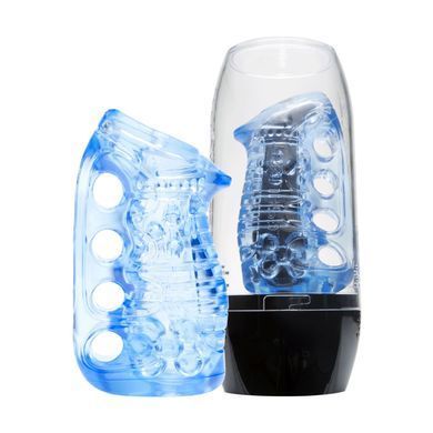 Мастурбатор Fleshlight Fleshskins Grip Blue Ice F16623 фото