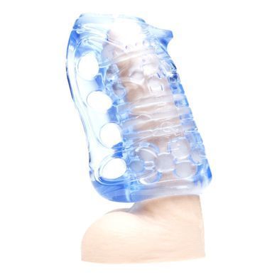Мастурбатор Fleshlight Fleshskins Grip Blue Ice F16623 фото