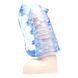 Мастурбатор Fleshlight Fleshskins Grip Blue Ice F16623 фото 2
