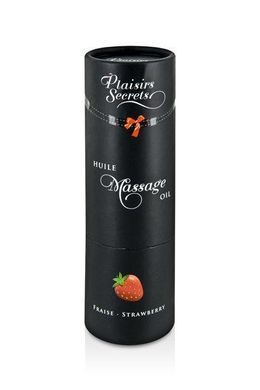 Массажное масло Plaisirs Secrets Strawberry (59 мл) SO1842 фото