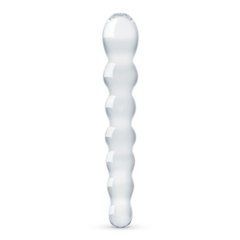 Скляний ділдо у вигляді намистин Gildo Glass Dildo No. 19 SO4419 фото