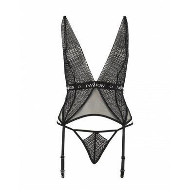 MIRAJANE CORSET black XXL/XXXL - Passion Exclusive PS26409 фото