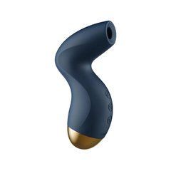 Вакуумний кліторальний стимулятор Svakom Pulse Pure Navy Blue, 5 режимів, 5 інтенсивностей у кожному SO6994 фото