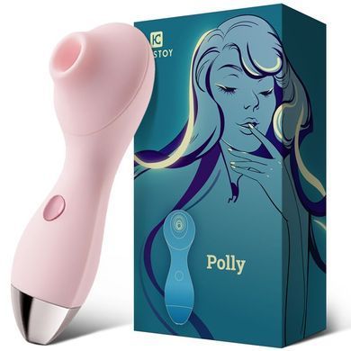 Вакуумний стимулятор KisToy Polly Pink SO6544 фото