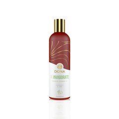 Натуральна масажна олія DONA Reinvigorate &ndash; Coconut & Lime (120 мл) з ефірними оліями SO2622 фото