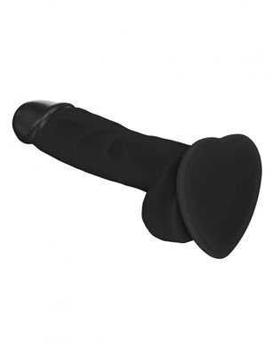 Реалистичный фаллоимитатор Strap-On-Me SOFT REALISTIC DILDO Black - Size M SO4520 фото