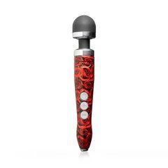 Вібромасажер DOXY Die Cast 3R ROSE PATTERN, дуже потужний, живлення 220В, металевий корпус SO8025 фото
