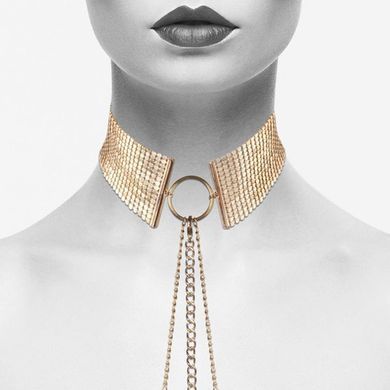 Ожерелье-воротник Bijoux Indiscrets Desir Metallique Collar - Gold SO2666 фото