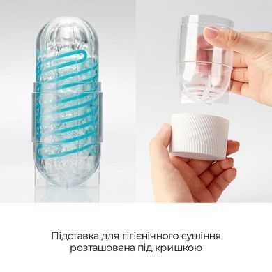Мастурбатор Tenga Spinner 04 Pixel з пружною стимулювальною спіраллю всередині SO4298 фото