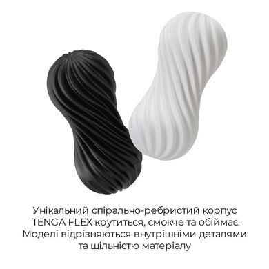 Мастурбатор Tenga FLEX Rocky Black SO1646 фото