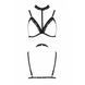 Бюстгальтер-стрепи з чокером SHELLY BRA black L/XL - Passion Exclusive PS27901 фото 5
