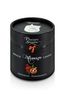 Массажная свеча Plaisirs Secrets Pomegranate (80 мл) SO1850 фото