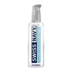 Лубрикант на водной основе без глицерина и парабенов Swiss Navy Paraben and Glycerin Free 59 мл SO5678 фото