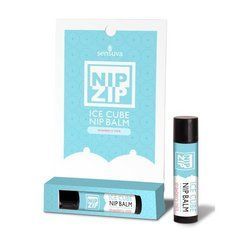 Стимулювальний бальзам для сосків Sensuva &mdash; Nip Zip Strawberry Mint (4 г) охолоджувальний SO3179 фото