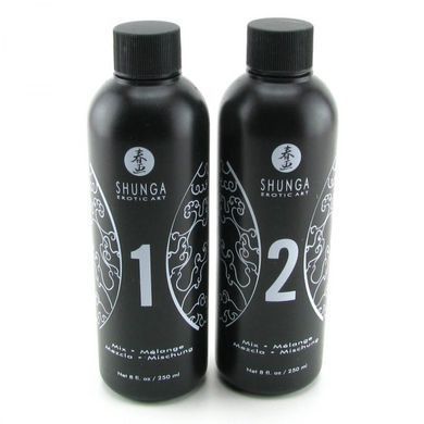 Гель для NURU масажу Shunga Oriental Body-to-Body &ndash; Melon Mango (2 x 225 мл) плюс простирадло SO2553 фото
