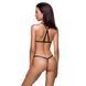 Комплект білизни зі стреп ARMANDA SET black S/M - Passion Exclusive SO5963 фото 2