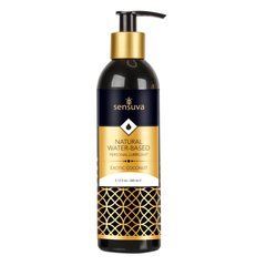 Змазка на водній основі Sensuva Natural Water-Based Exotic Coconut (240мл) без гліцерину та парабені SO7839 фото