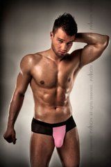 007 THONG pink XXL/XXXL - Passion PSM0076 фото