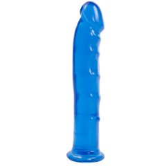 Фаллоимитатор Doc Johnson Jelly Jewels - Dong with Suction Cup - Blue SO2006 фото