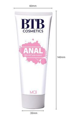Анальна змазка на водній основі BTB ANAL RELAX (100 мл) SO7542 фото