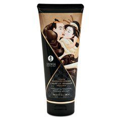 Їстівний масажний крем Shunga Kissable Massage Cream &ndash; Intoxicating Chocolate (200 мл) SO2507 фото