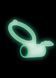 Эрекционное кольцо Dorcel Power Clit White PHOSPHO MD1397 фото 1