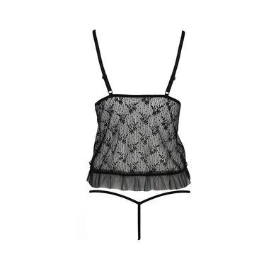 JUSTINA BODY black S/M - Passion EL15402 фото