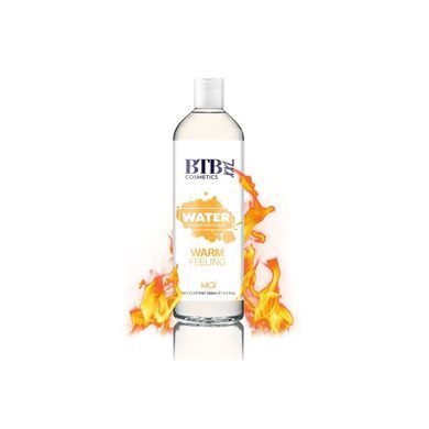 Розігрівальна змазка на водній основі BTB WARM FEELING (250 мл) SO6565 фото