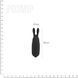 Минивибратор Adrien Lastic Pocket Vibe Rabbit Black AD33499 фото 2