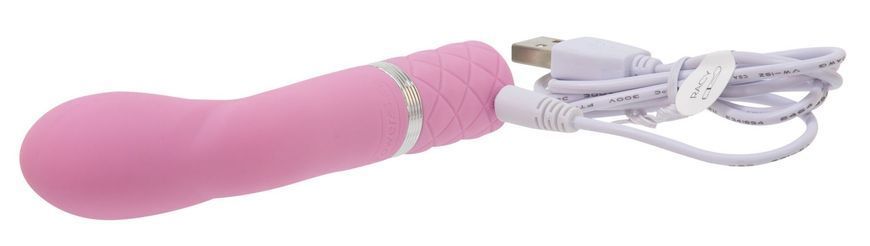 Роскошный вибратор PILLOW TALK - Racy Pink с кристаллом Сваровски SO2719 фото