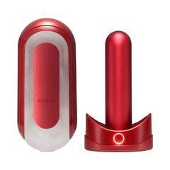 Мастурбатор з нагрівачем Tenga Flip Zero Red + Flip Warming Set SO4720 фото