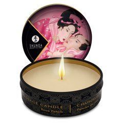 Массажная свеча Shunga MINI MASSAGE CANDLE - Rose Petals (30 мл) SO2516 фото