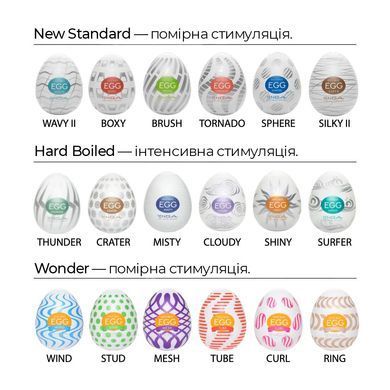 Мастурбатор Tenga Egg Surfer (Серфер) E24242 фото