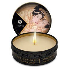 Массажная свеча Shunga MINI MASSAGE CANDLE - Vanilla Fetish (30 мл) SO2517 фото