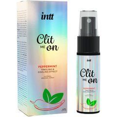 Збуджувальний спрей для клітора Intt Clit Me On Peppermint Tingling & Cooling Effect 12 мл SO8392 фото