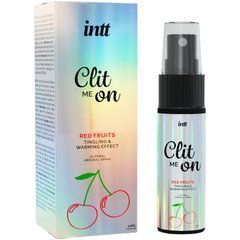 Збуджувальний спрей для клітора Intt Clit Me On Red Fruits Tingling & Warming Effect 12 мл SO8393 фото