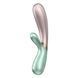 Смарт вибратор-кролик с подогревом Satisfyer Hot Lover Green SO5542 фото 1