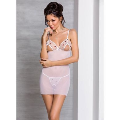 LOVELIA CHEMISE white XXL/XXXL - Passion SO4764 фото