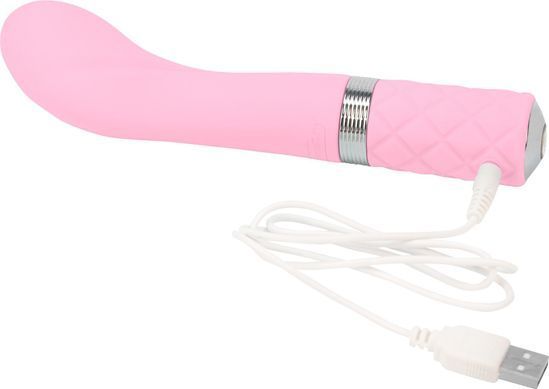 Роскошный вибратор PILLOW TALK - Sassy Pink с кристаллом Сваровски SO2723 фото