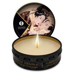 Массажная свеча Shunga MINI MASSAGE CANDLE - Intoxicating Chocolate (30 мл) SO2520 фото