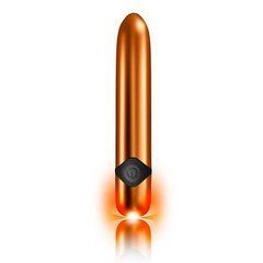Мощный вибратор Rocks Off Havana Orange Gold с цветной LED-подсветкой SO3366 фото