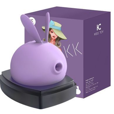 Вакуумный клиторальный стимулятор с вибрацией KisToy Miss KK Purple SO3760 фото